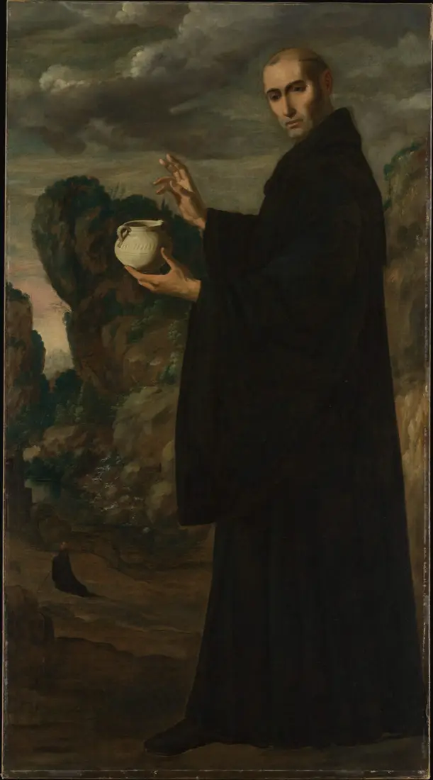 Saint Benedict, Francisco de Zurbarán