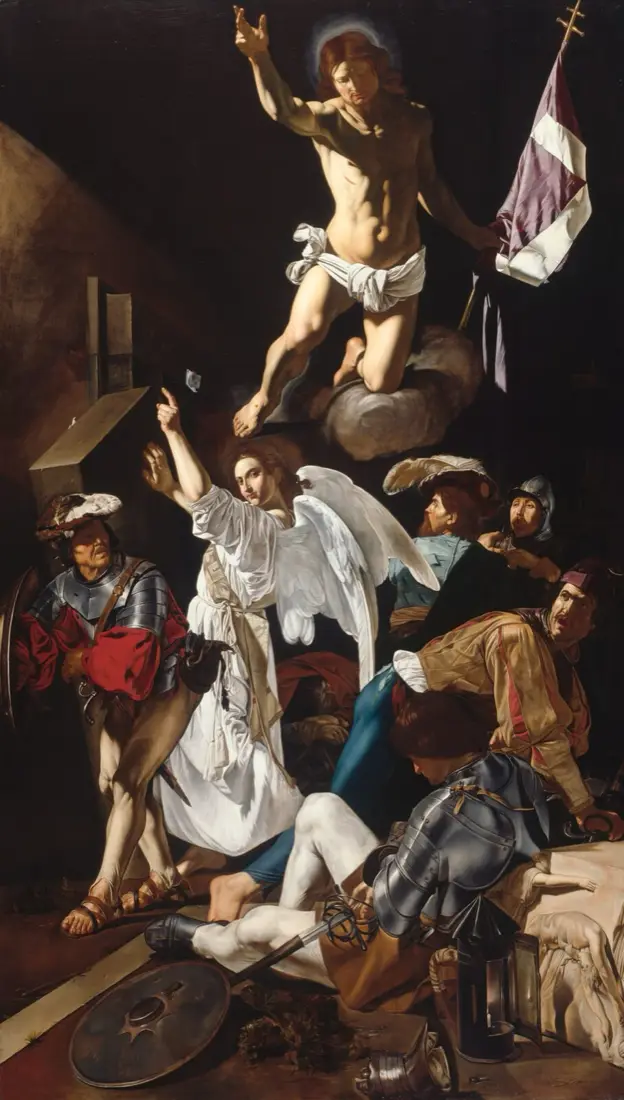 The Resurrection, Cecco del Caravaggio