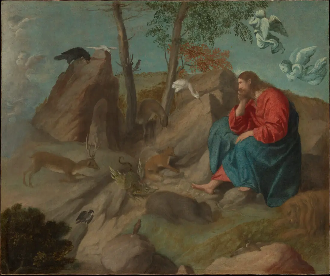 Christ in the Wilderness, Moretto da Brescia