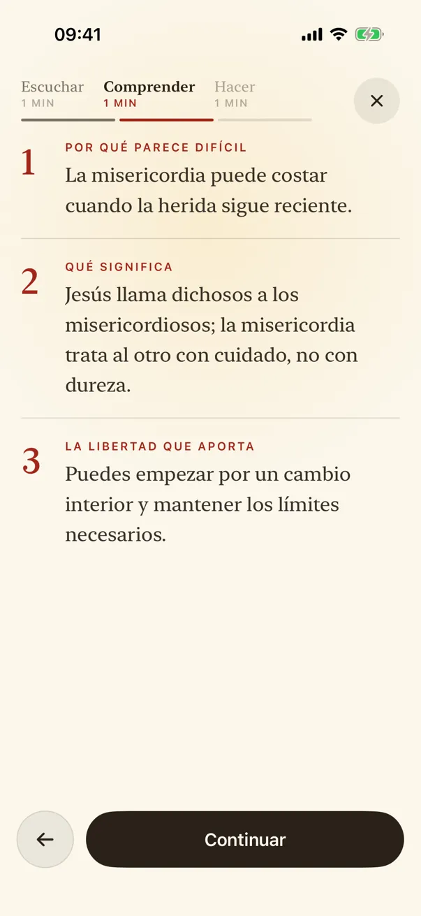Comprender: el contexto y lo que significaba entonces.