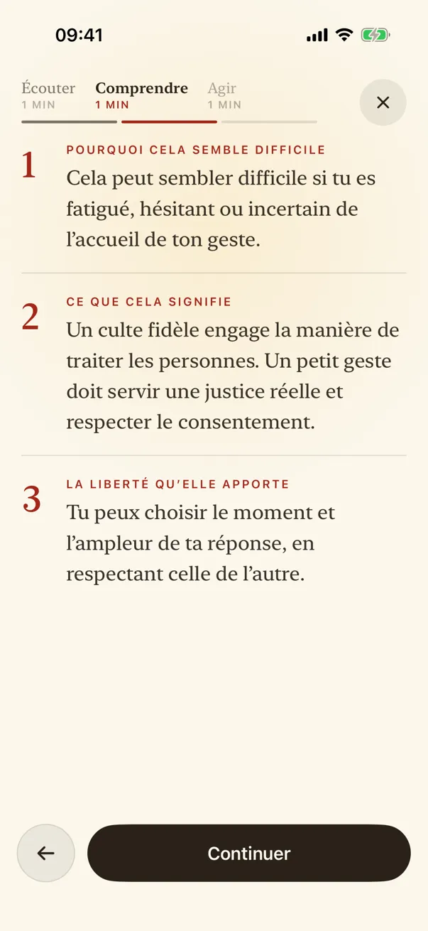 Comprendre : le contexte et ce que cela voulait dire alors.