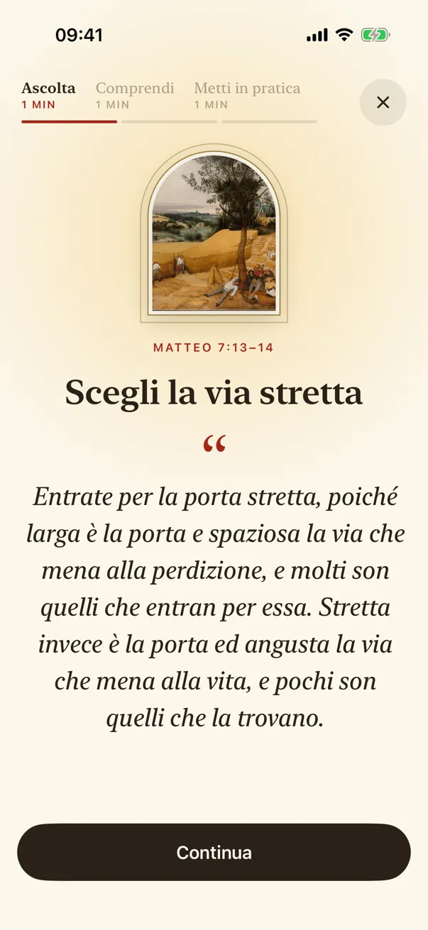 Ascolta: le parole di Gesù per oggi.
